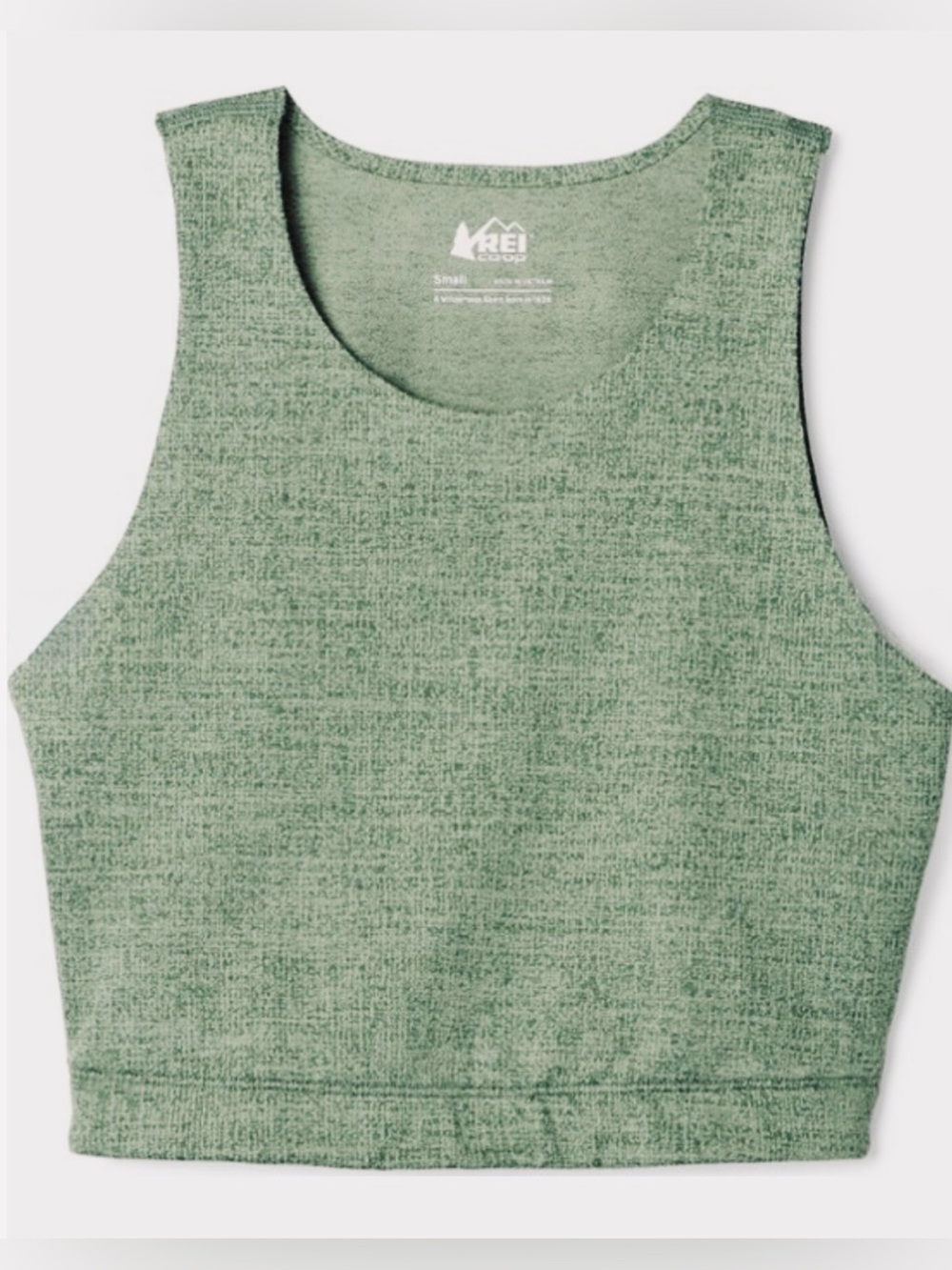 REl Co-op Take Your Time Textured Bra Top Athletic Fitness Tank Size M *EUC*